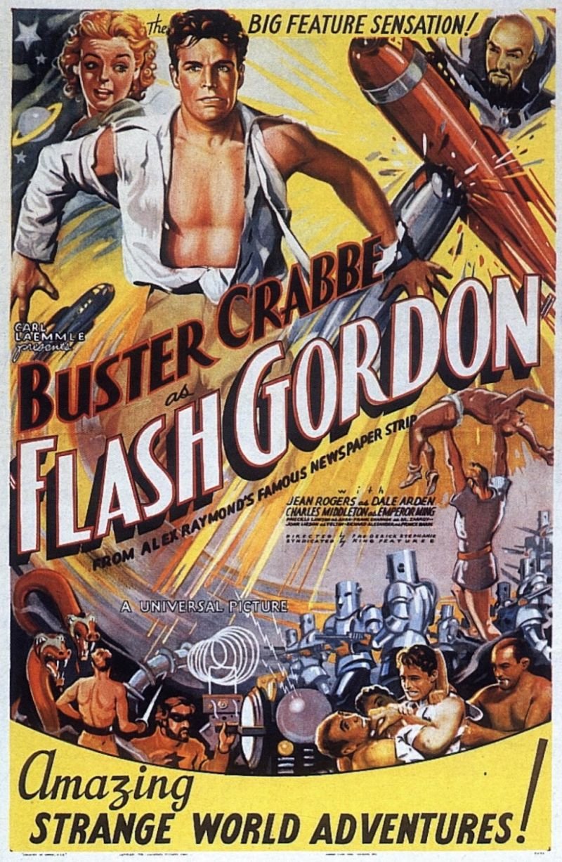Flash Gordon Staffel 1 (Scifi-Serie 1936-40) spraak: D-ENG, geen subs