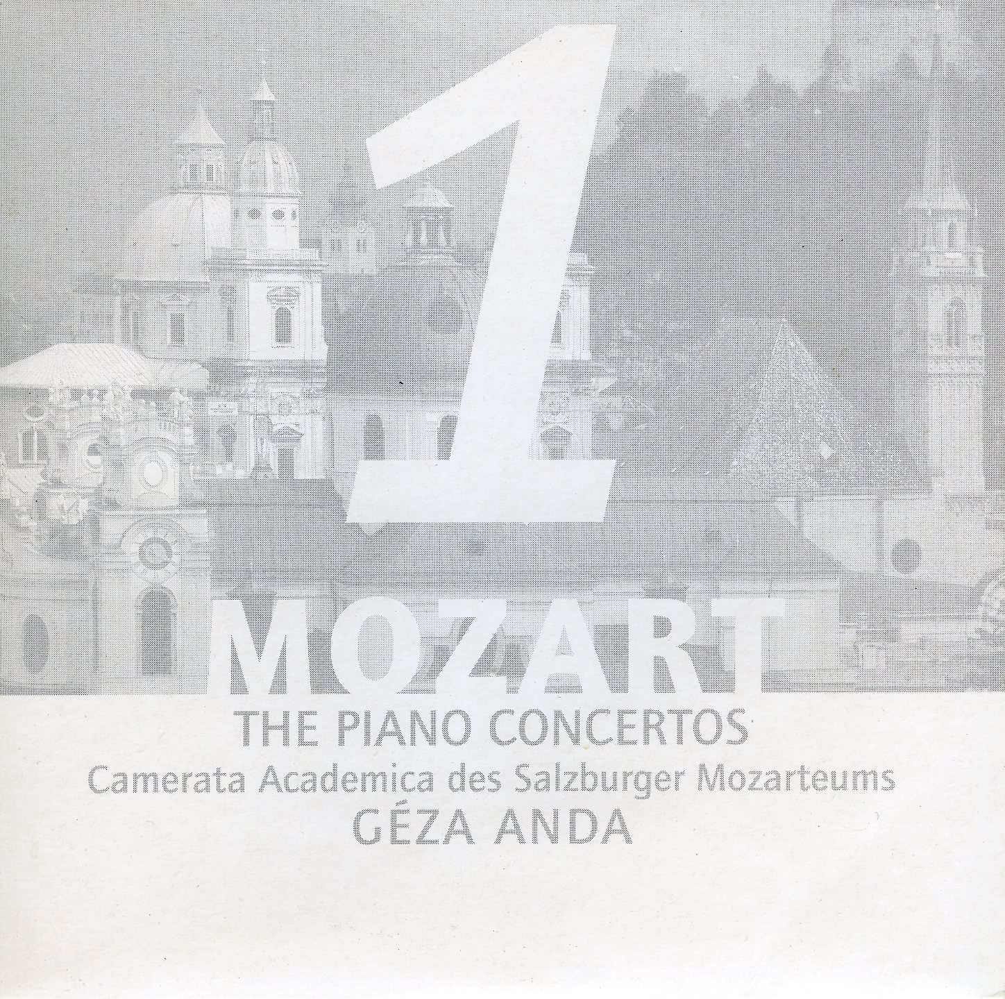 Geza Anda CASM - Mozart The Piano Concertos disc 1