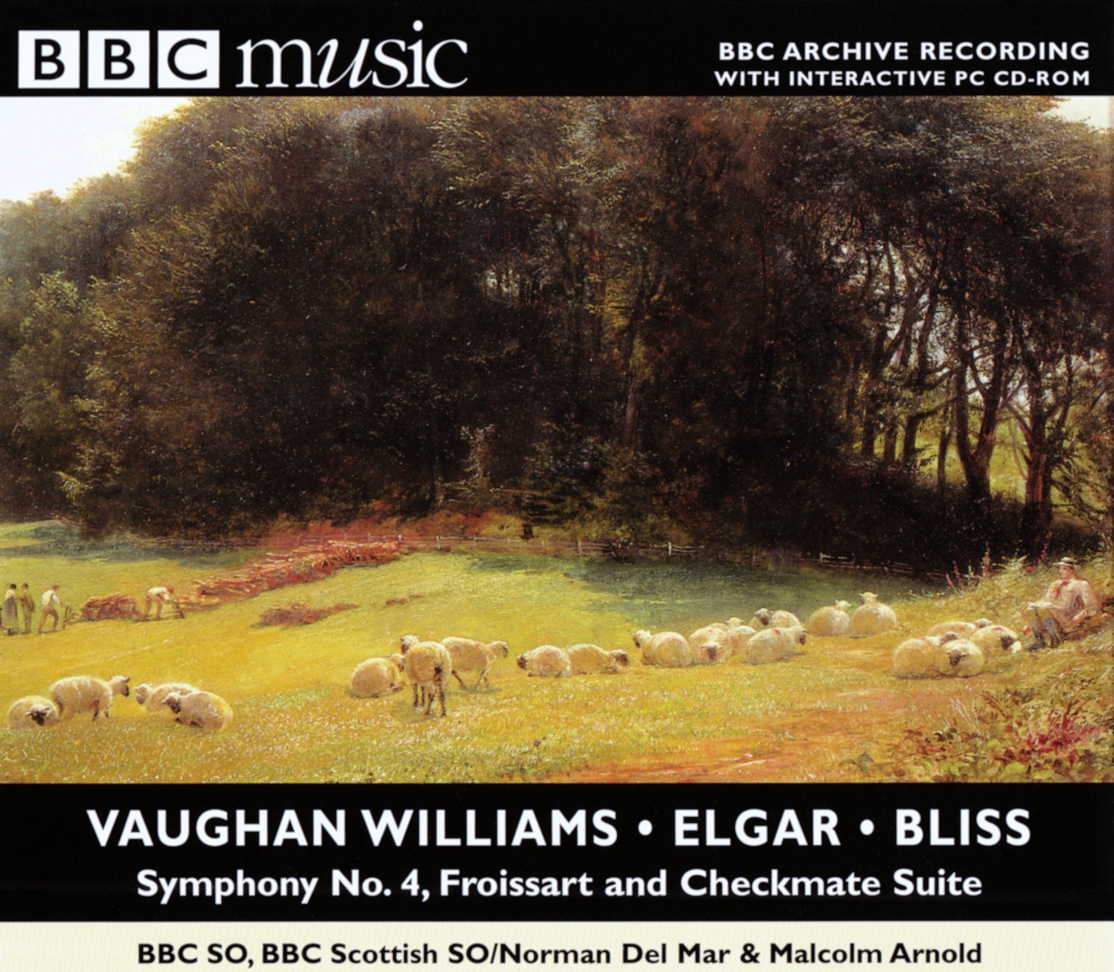Elgar Froissart Bliss Checkmate Vaughan Williams Sym 4