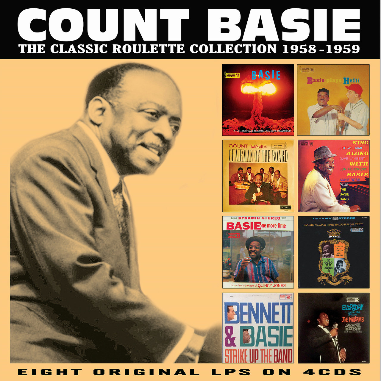 Count Basie - The Classic Roulette Collection 1958-1959 [2019] 4cd NZBonly
