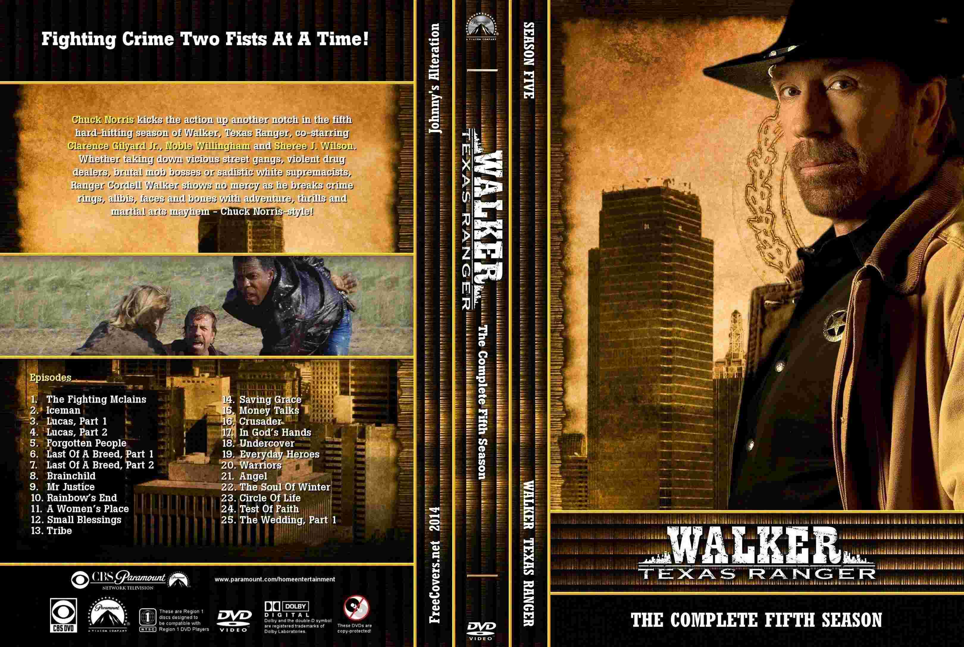 Walker Texas Ranger Seizoen 5 DvD 6 van 7