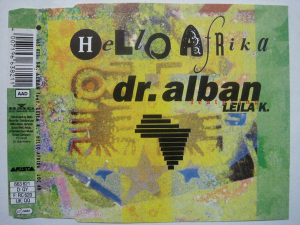 Dr. Alban feat. Leila K. - Hello Afrika (1990) [CDM] wav+mp3