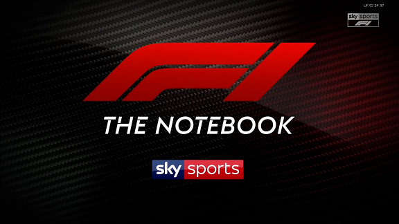 Sky Sports Formule 1 - 2021 Race 10 - Engeland - Teds Sprint Notebook - 1080p
