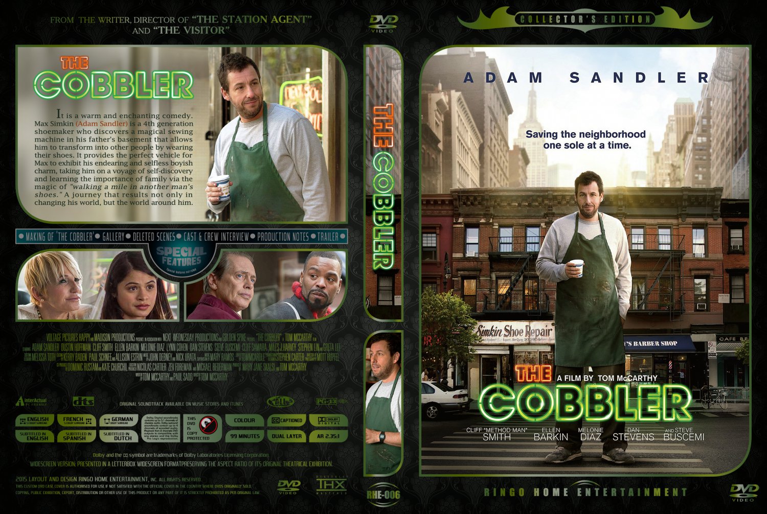 28 The Cobbler (2014) Adam Sandler Collectie dvd 28 van 33