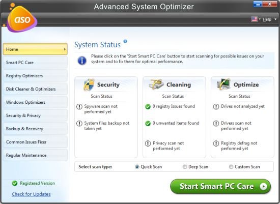 Advanced System Optimizer v3.81.8181.234 Multi
