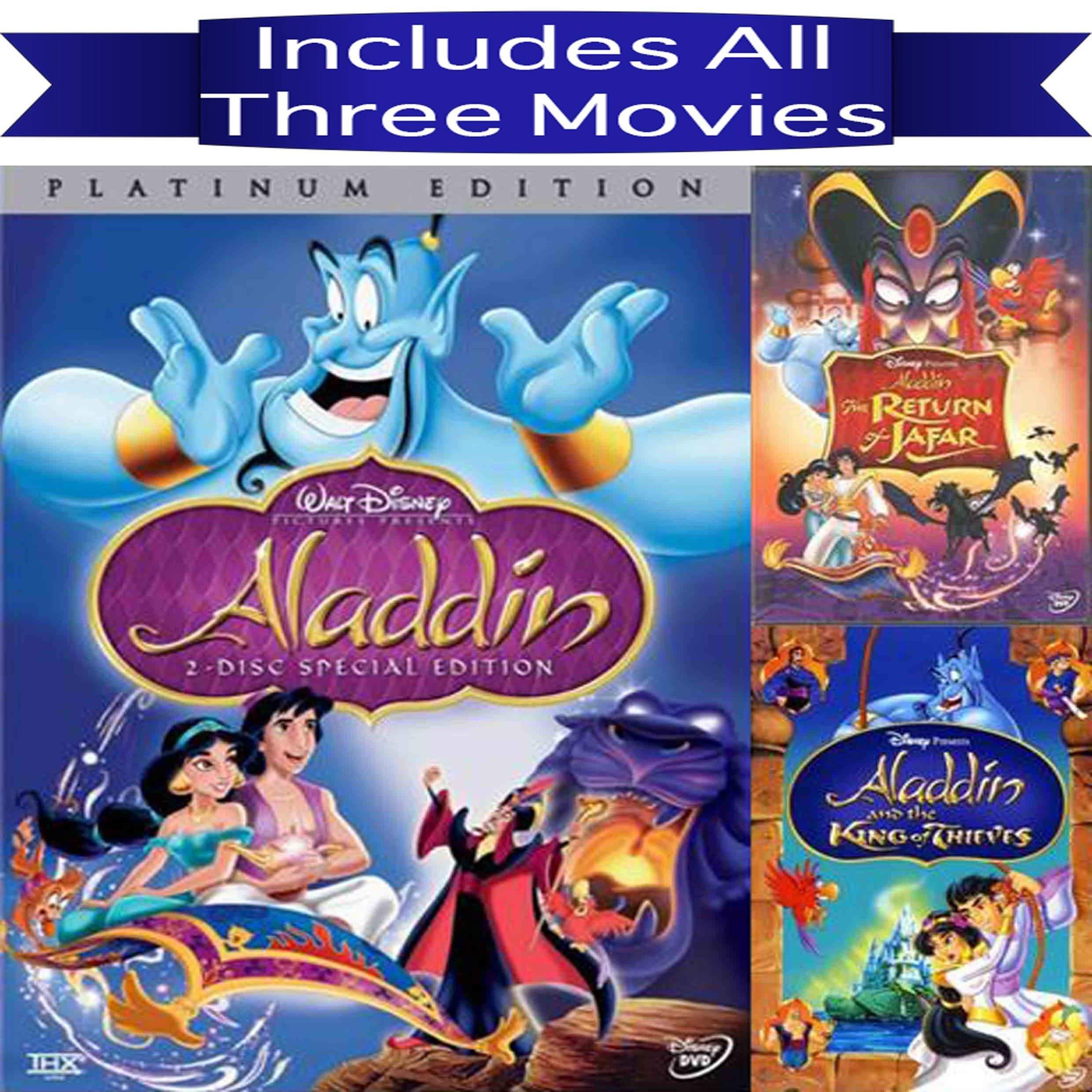 Disney's 3 x Aladdin DSNP WED-DL