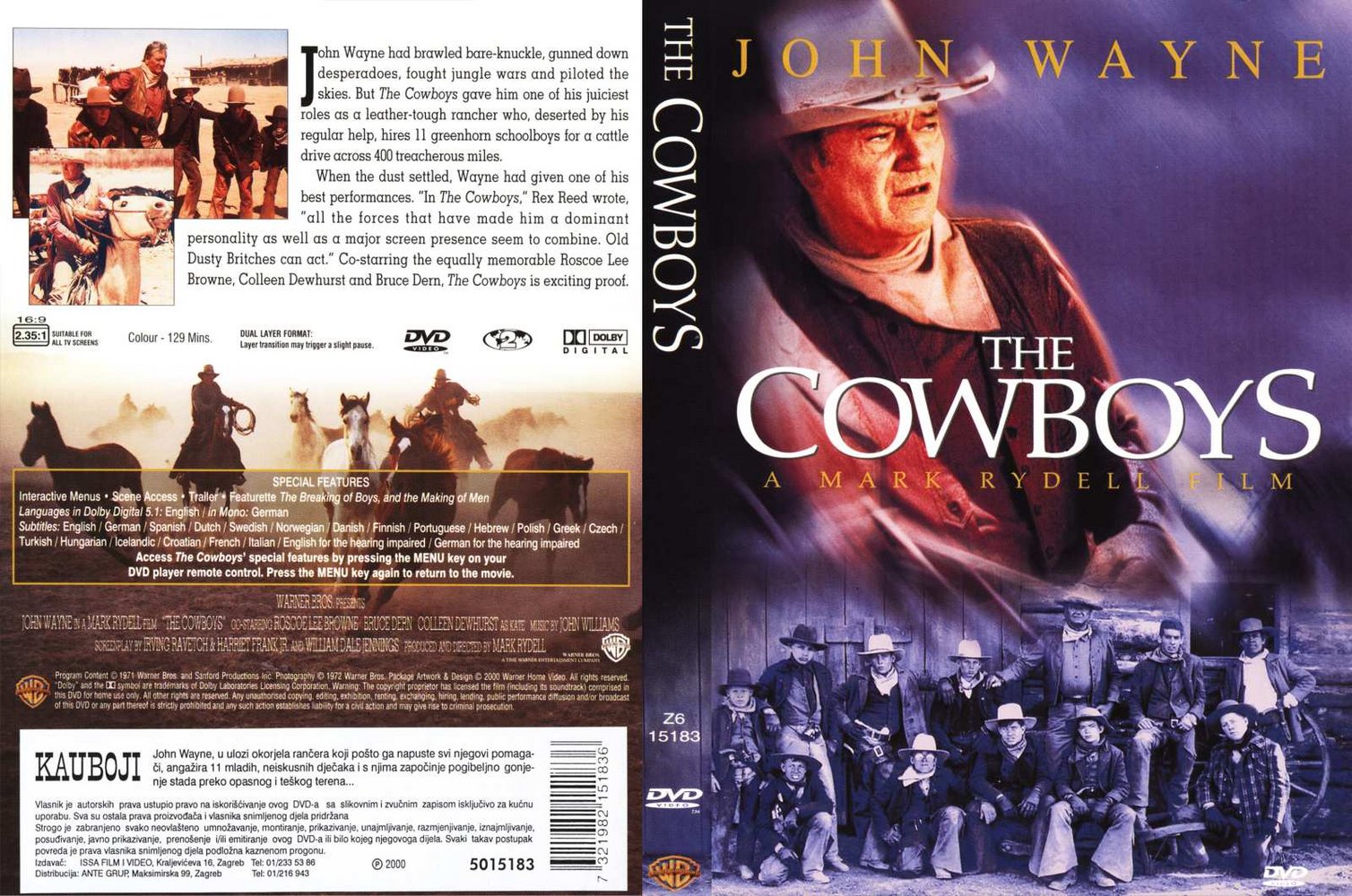 The Cowboys ( 1972 John Wayne )