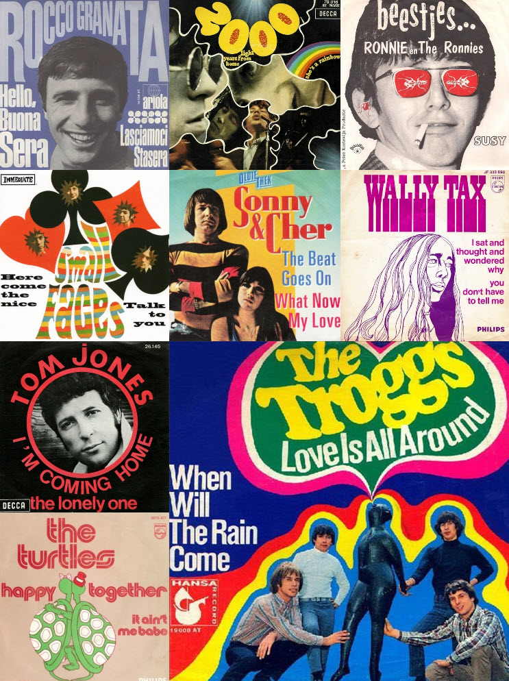 Hoesjes Jaarlijst Top 40 - 1967