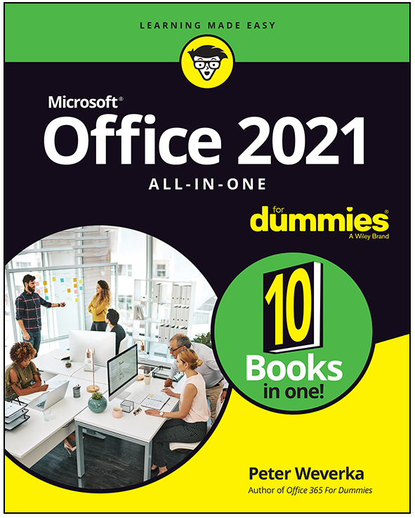 Office 2021 All-in-One For Dummies by Peter Weverka