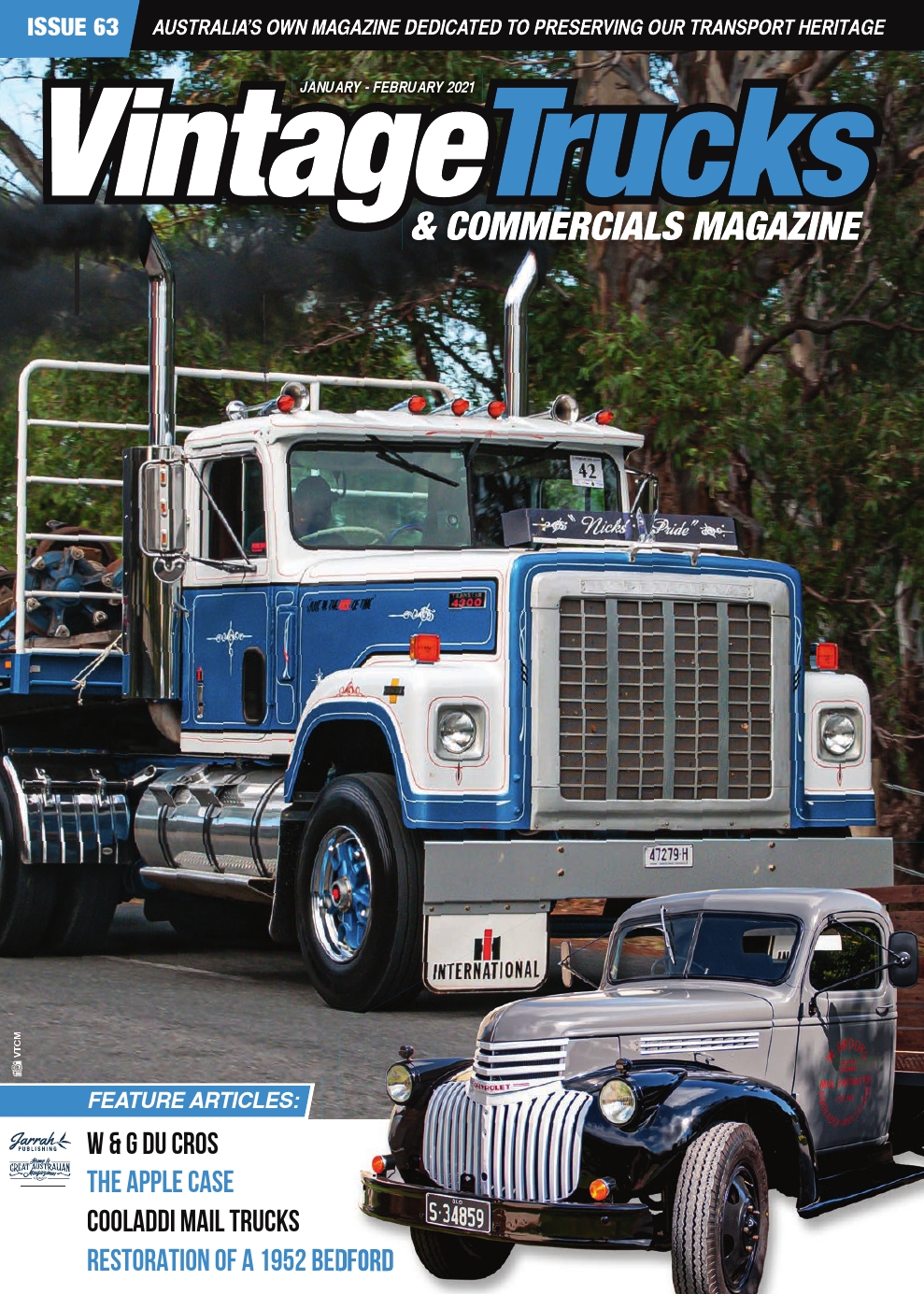 Vintage Trucks And Commercials January February 2021