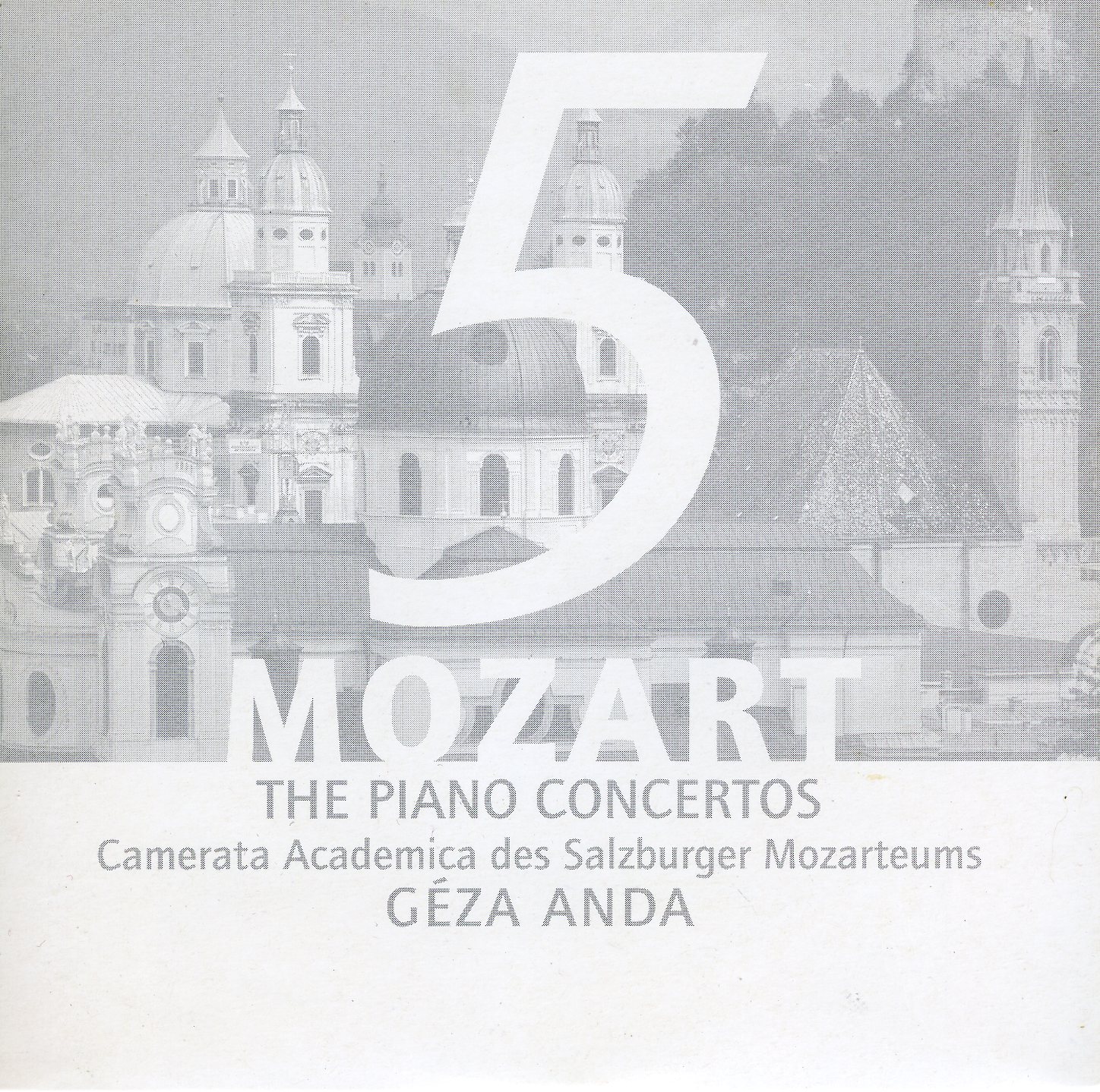 Geza Anda CASM - Mozart The Piano Concertos disc 5