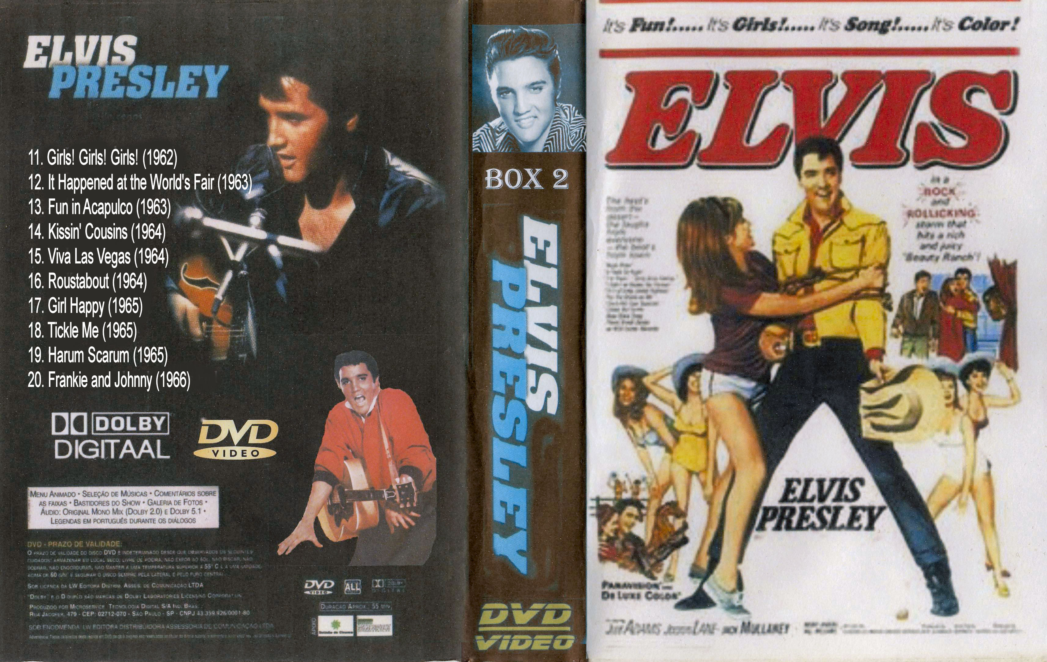 Elvis Presley Collectie ( 18. Tickle Me (1965) DvD 18 van 31