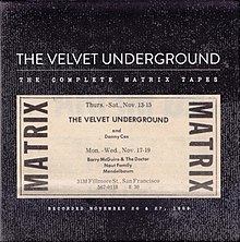 2015 - The Velvet Underground • 1969 - The Complete Matrix Tapes [EU Boxset] [4CD]