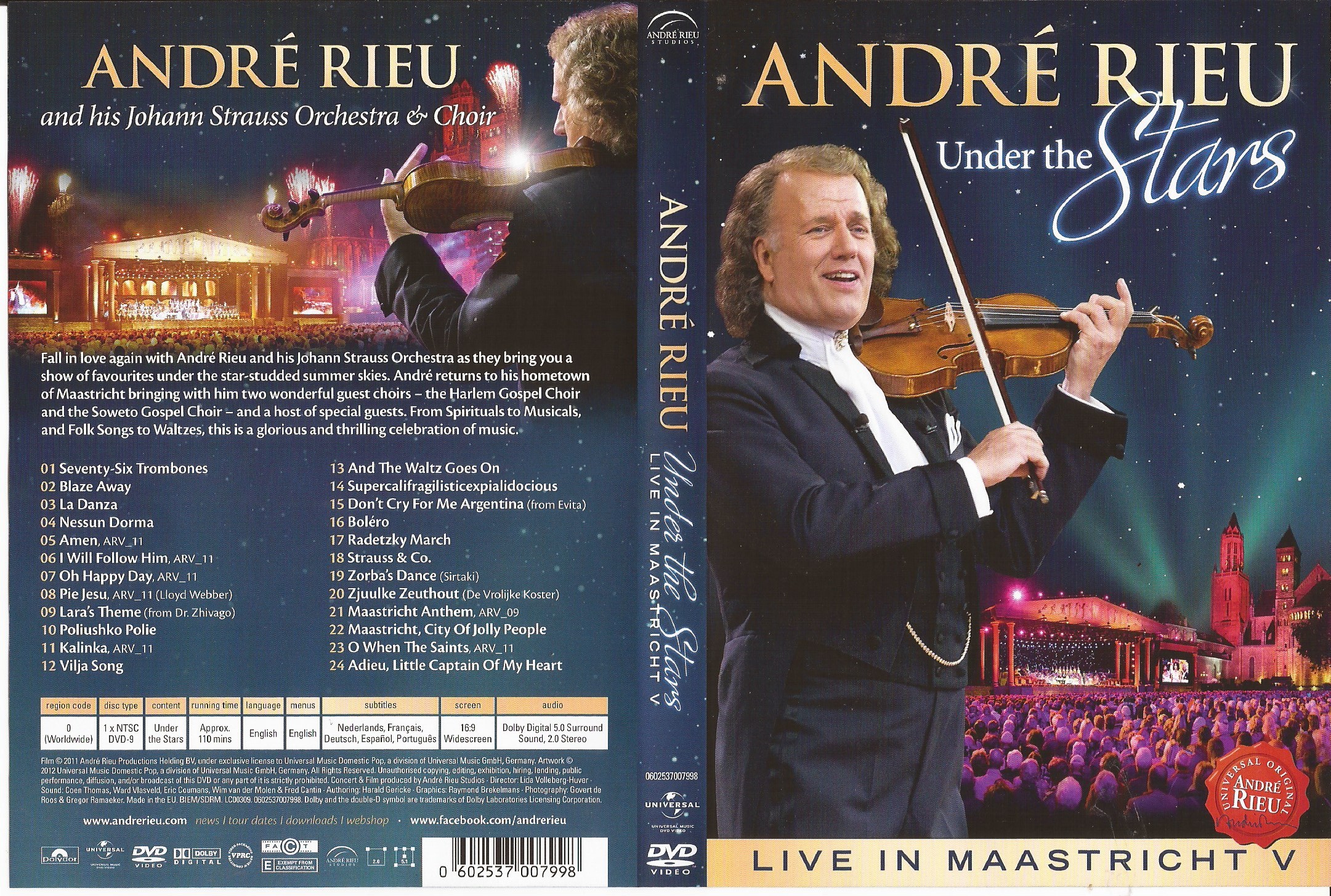 Andre Rieu - Under the Stars - Live in Maastricht