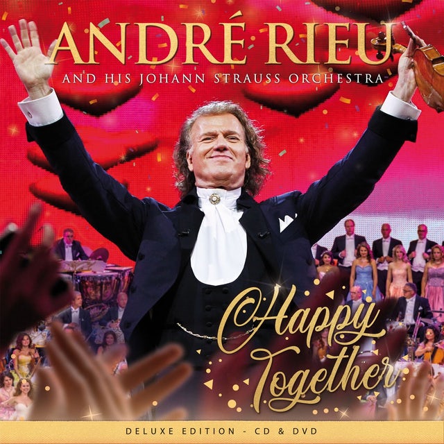 Andre Rieu - Happy Together - Deluxe edition. CD en DVD.