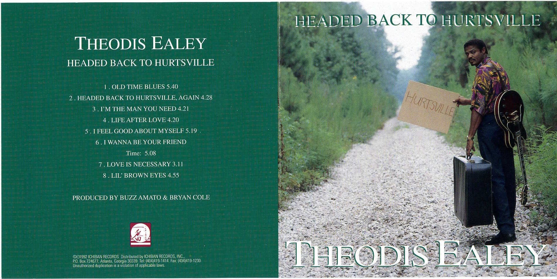 Theodis Ealey - 1992 - Headed Back To Hurtsville