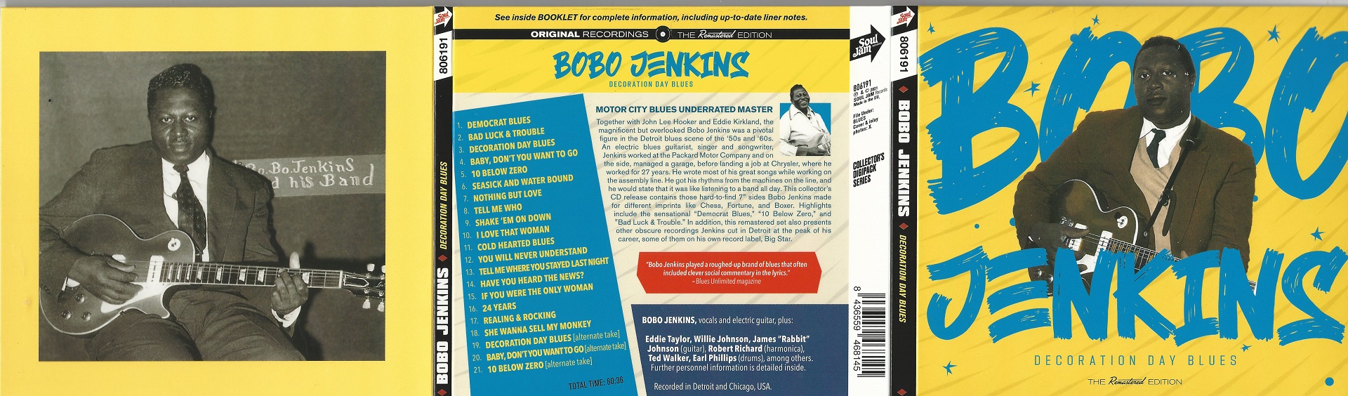Bobo Jenkins - 2021 - Decoration Day Blues