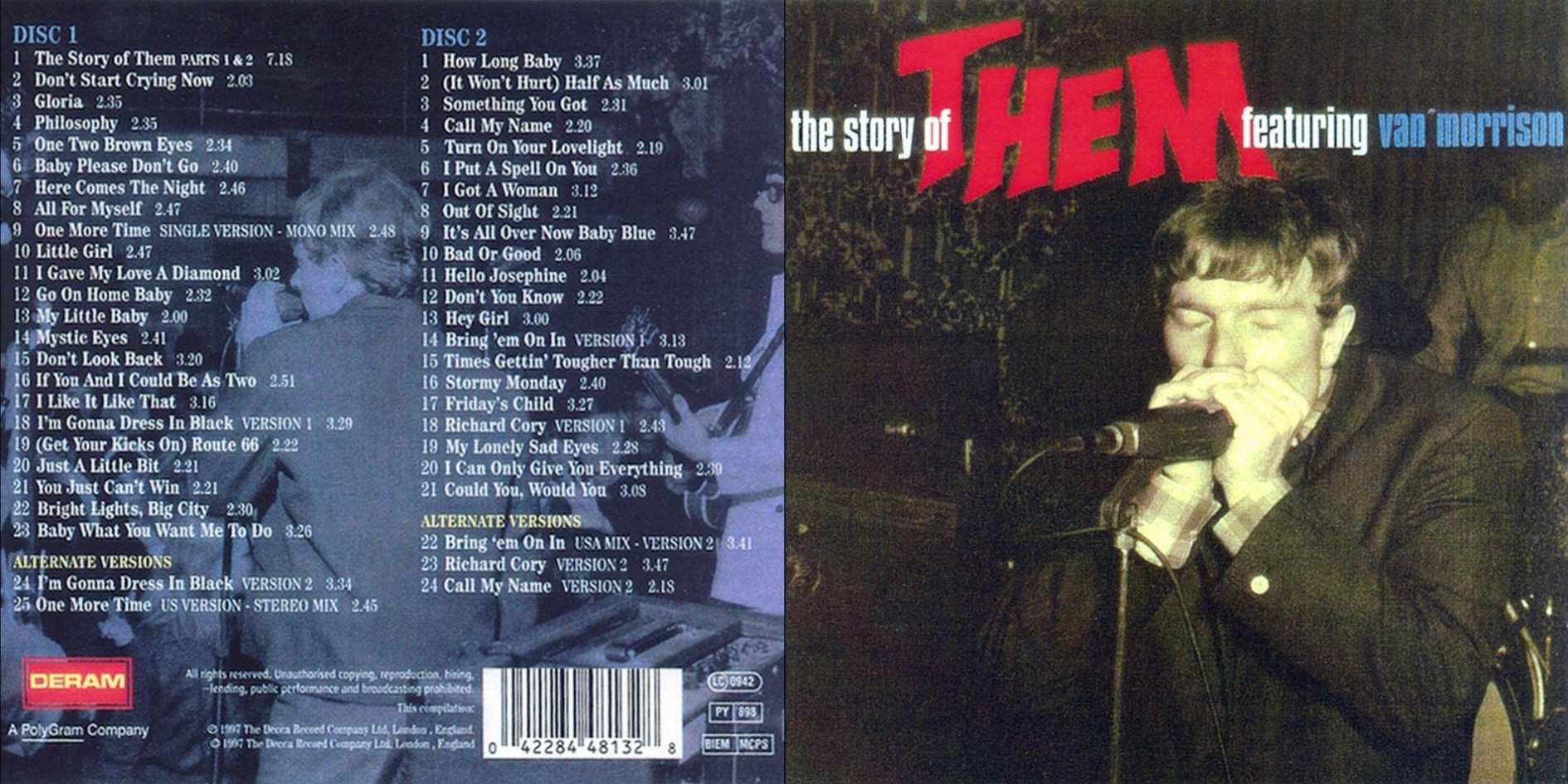 The Story of Them CD-01 in DTS-wav (op verzoek)