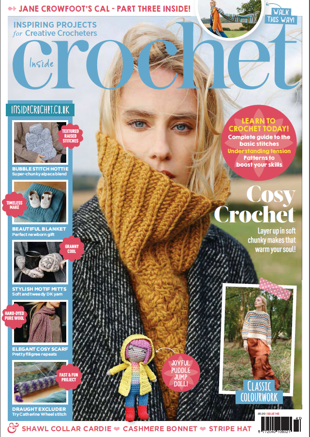 Inside Crochet Issue 143-16 December 2021