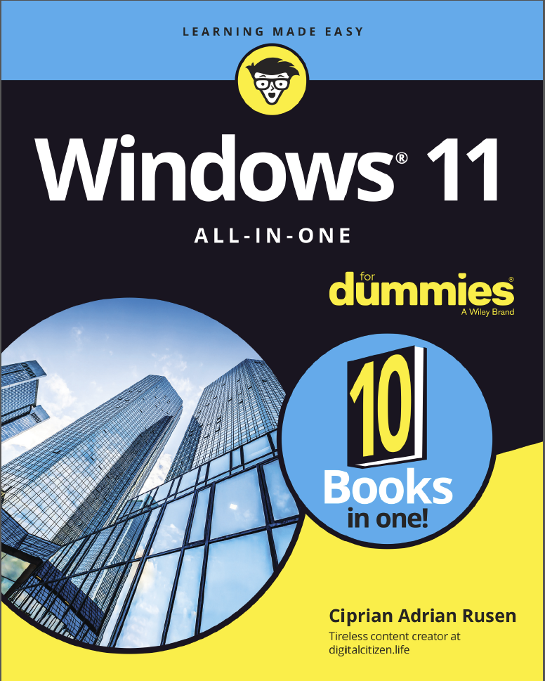 Windows 11 All-in-One For Dummies by Ciprian Adrian Rusen