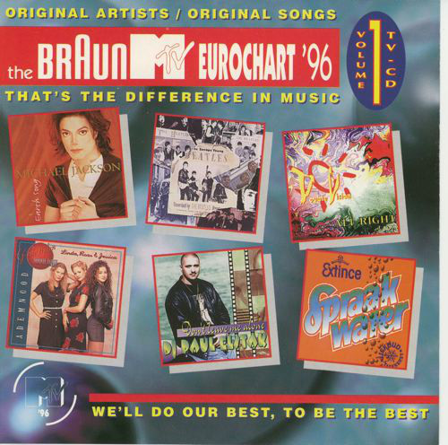 The Braun MTV Eurochart 1996 volume 1 (1996) wav+mp3