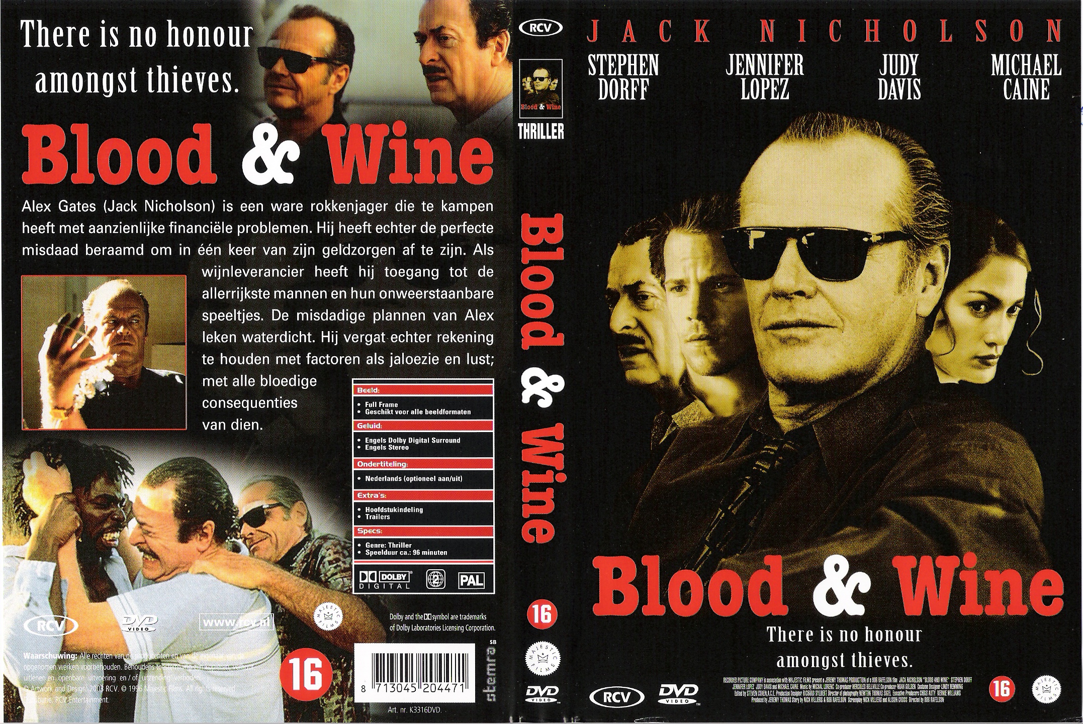 Blood and Wine (1996). .Jennifer Lopez