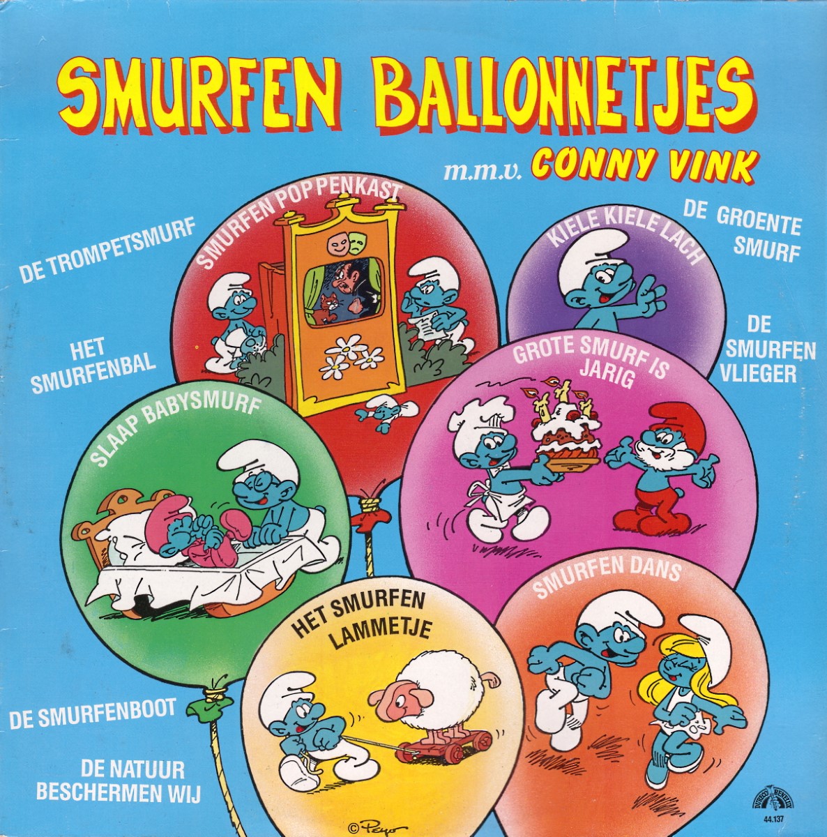 De Smurfen - Smurfenballonnetjes (1985)