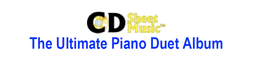 CD Sheet Music - The Ultimate Piano Duet Album