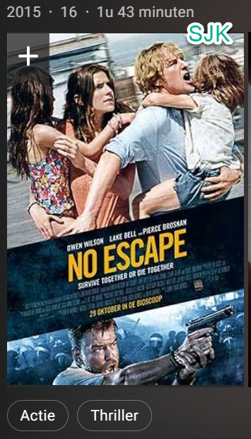 No Escape 2015 1080p mHD x264 AC3 5 1-NLSubsIN-S-J-K nzb