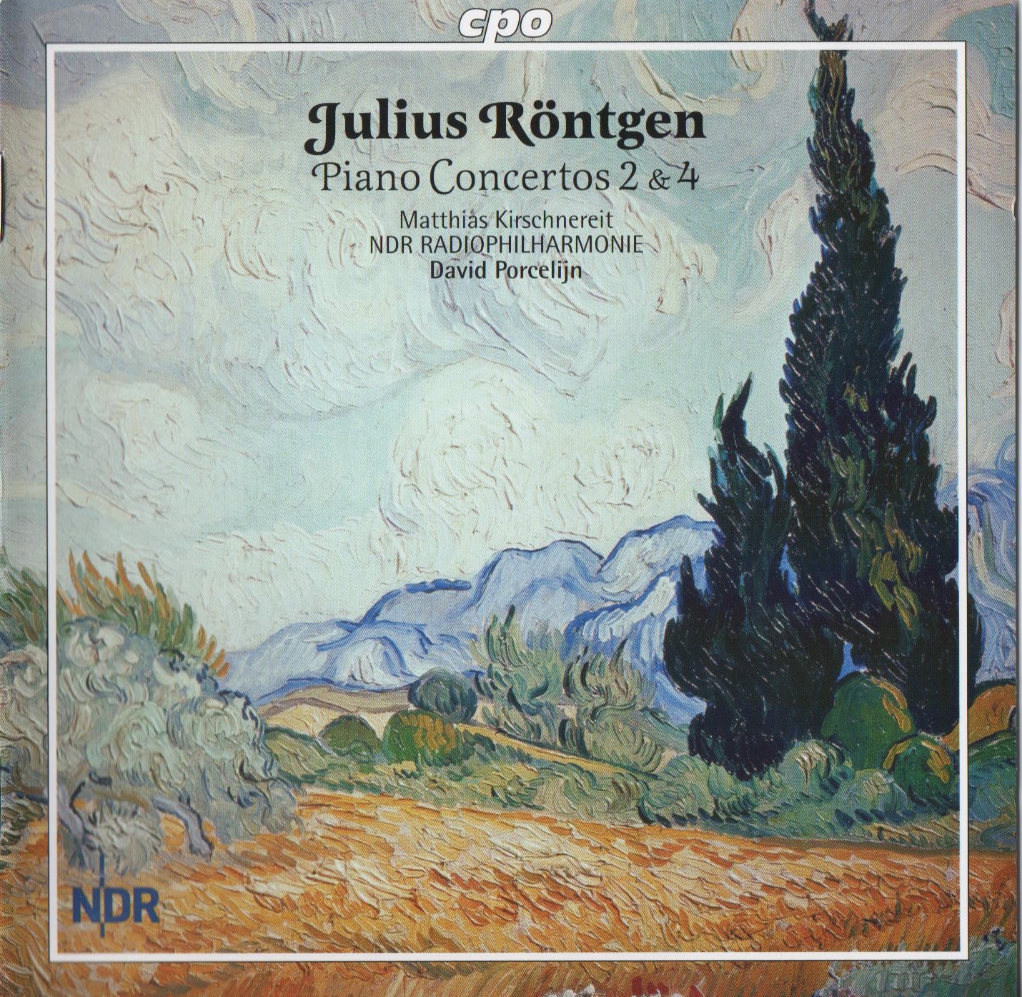 Rontgen -- Piano concertos Nos. 2 & 4 (Kirschnereit, Porcelijn)