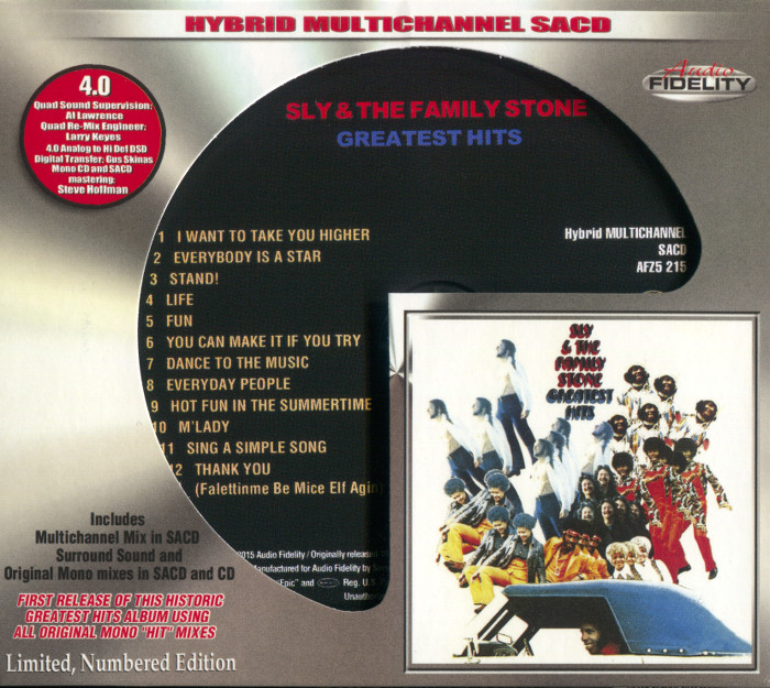 Sly & The Family Stone - 1970 - Greatest Hits [2015 SACD] 5.1 6ch 24-88.2