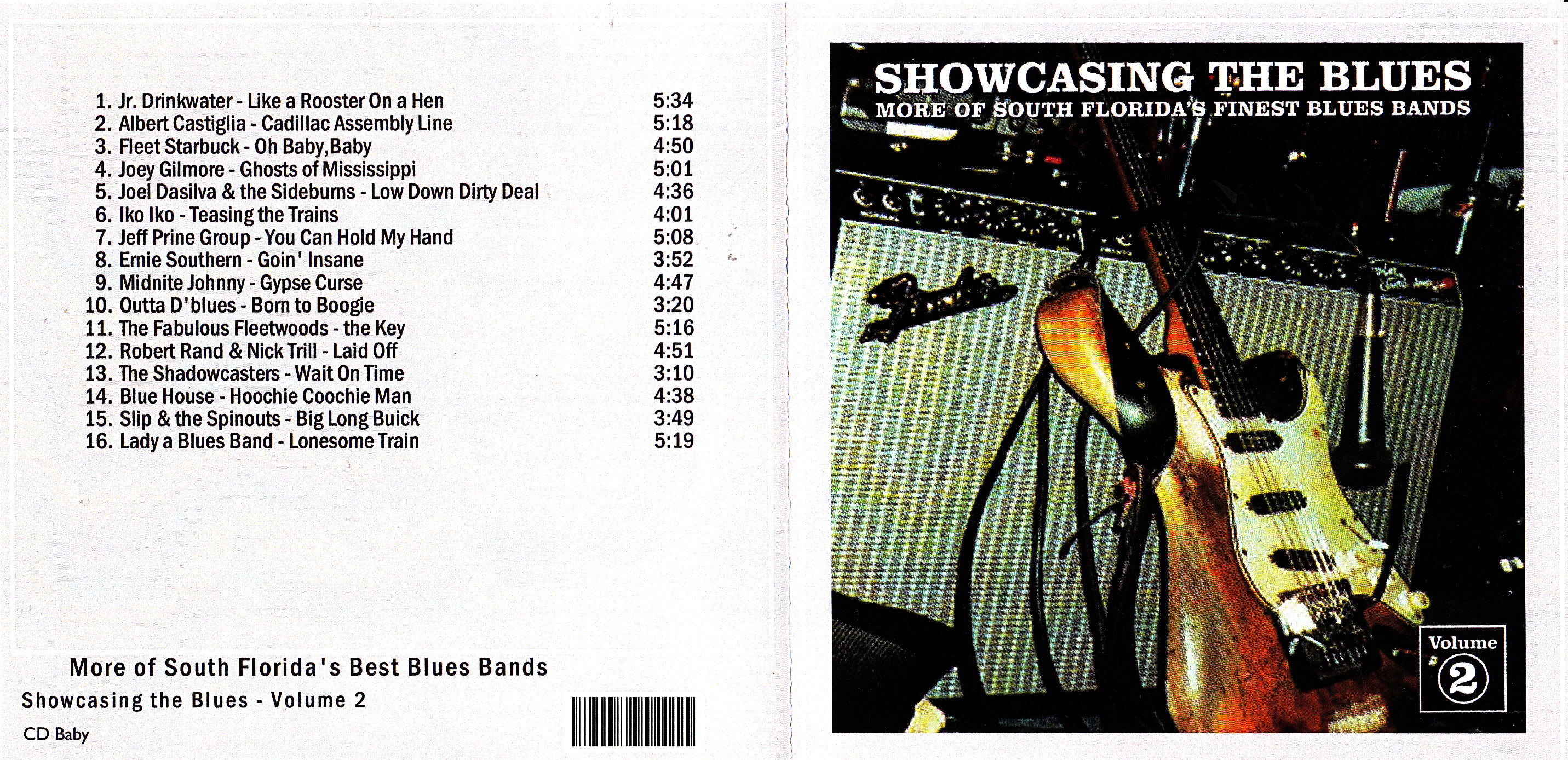 Showcasing The Blues - Volume 2