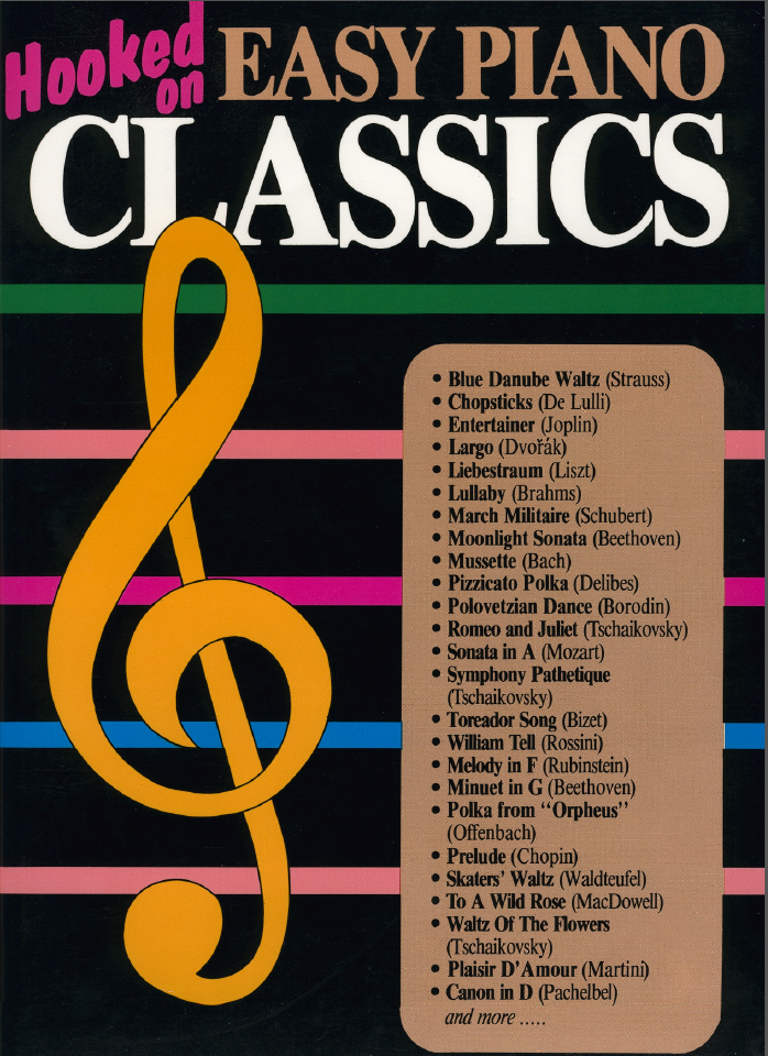 Bladmuziek- songbook Easy Piano Classics