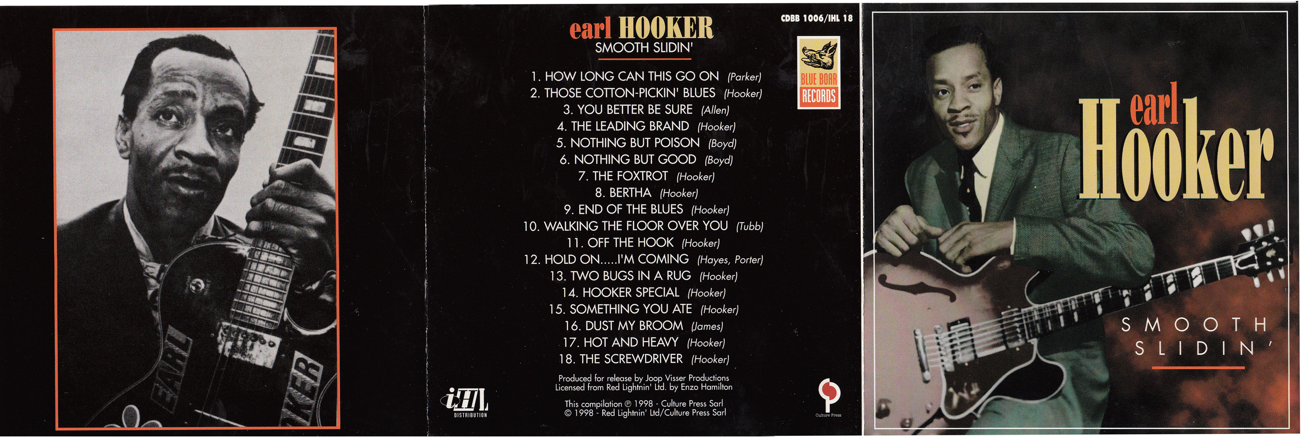 Earl Hooker - 1998 - Smooth Slidin'