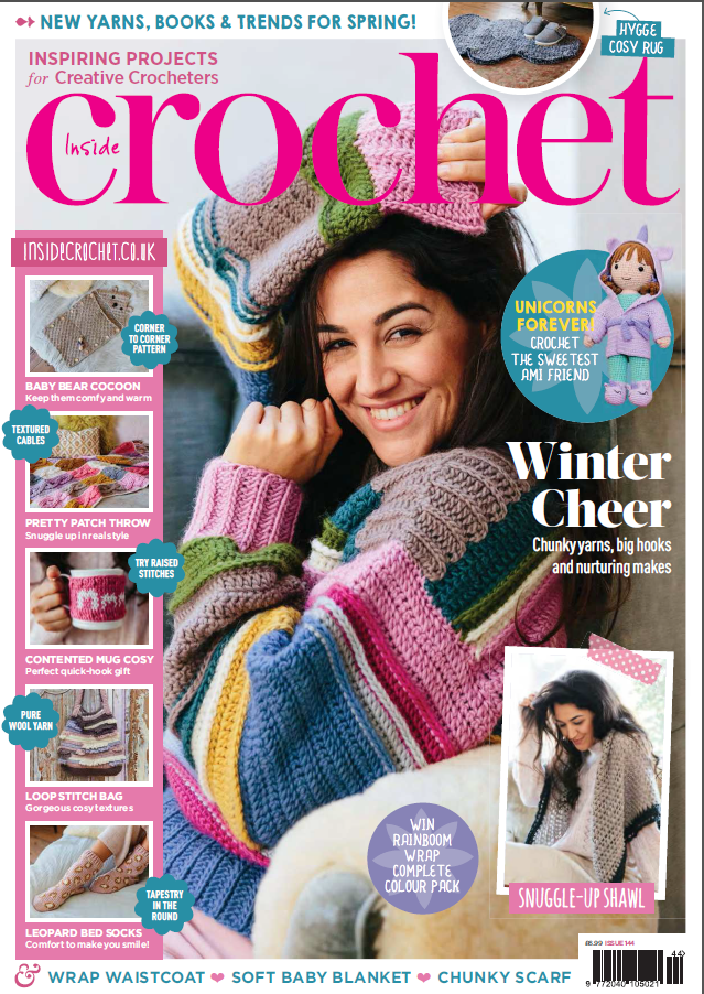 Inside Crochet Issue 144-January 2022