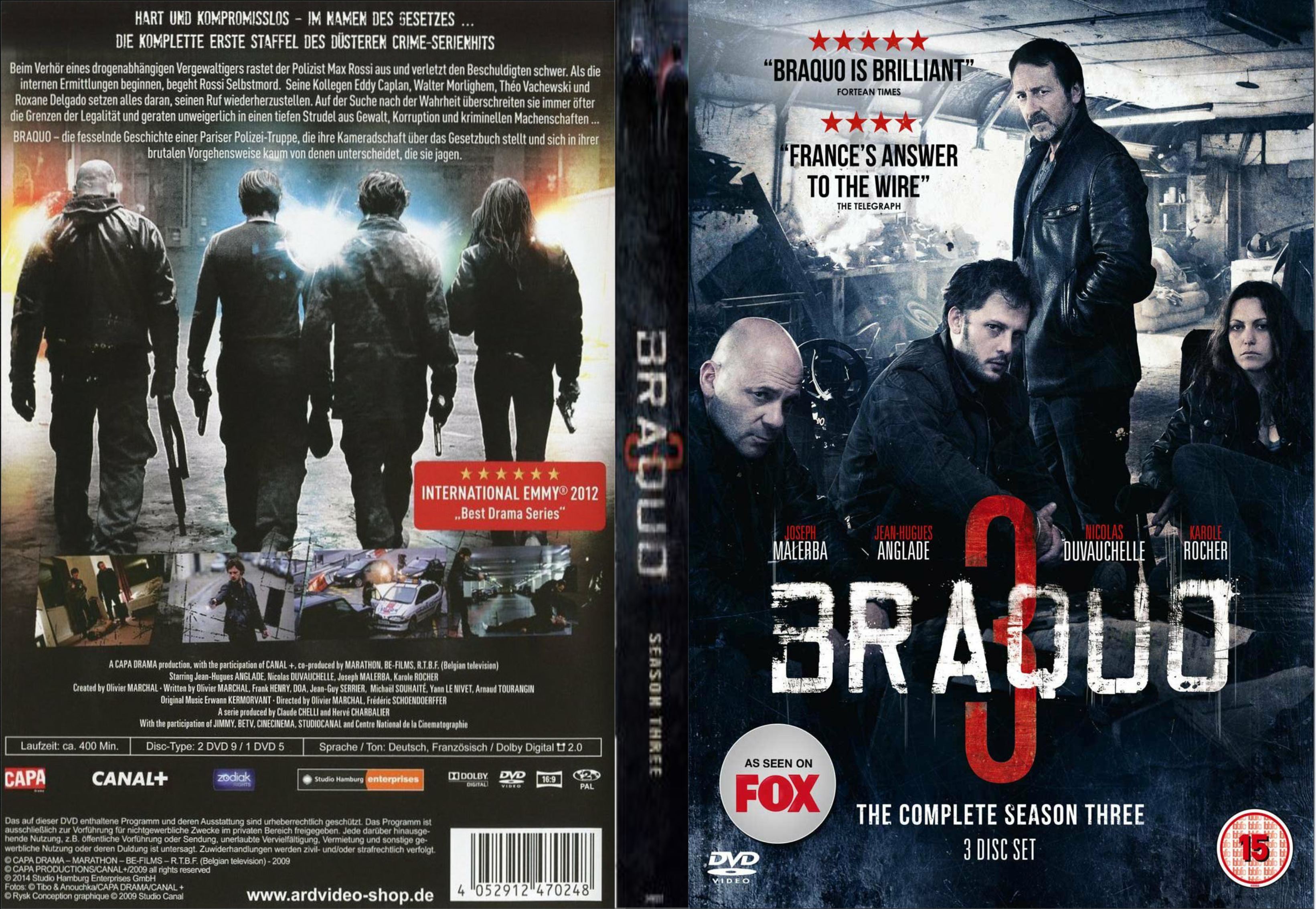 Braquo Serie (2009 - 2016) Seizoen 3 - DvD 2 Finale