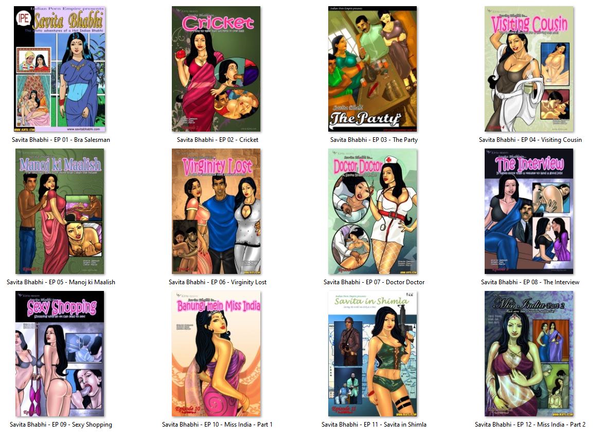 [Stripboek] Savita BhaBhi 1 - 12