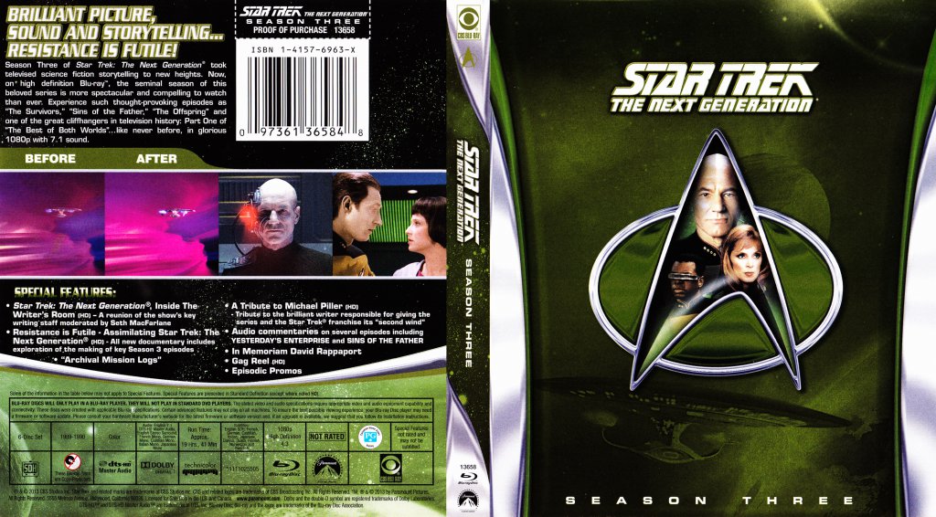 Star Trek TNG Seizoen 3 Blu-Ray 4