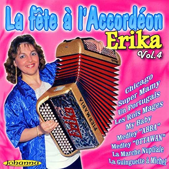 Erika - La Fete A L'Accordeon - Vol. 4