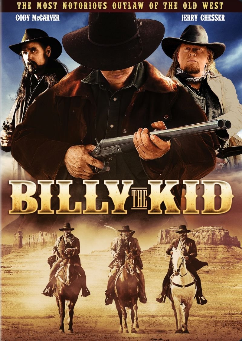 BILLY THE KID (2013) dvd western