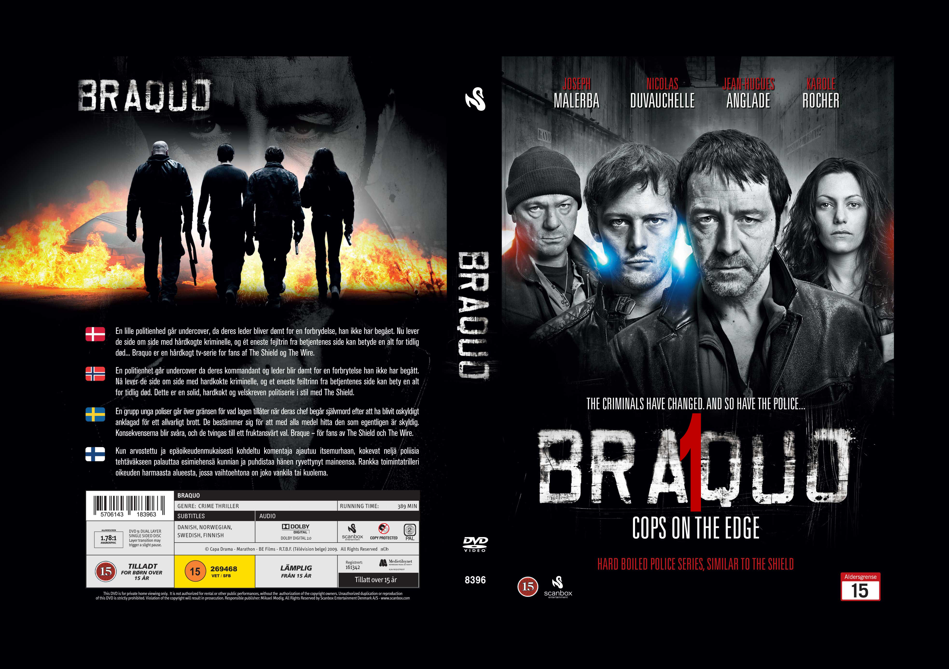 Braquo Serie (2009 - 2016) Seizoen 1 - DvD 1