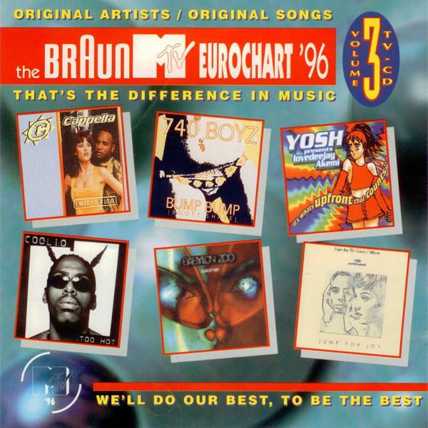 The Braun MTV Eurochart 1996 volume 3 (1996) wav+mp3