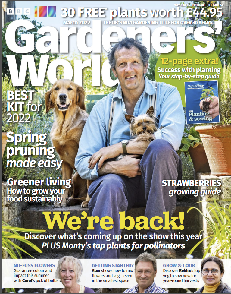 Bbc Gardeners world March 2022