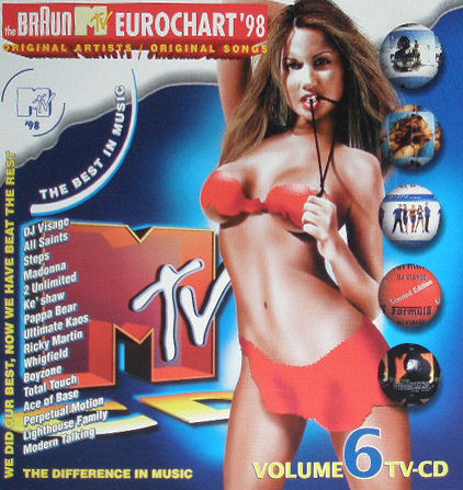 The Braun MTV Eurochart 1998 volume 6 (1998) wav+mp3