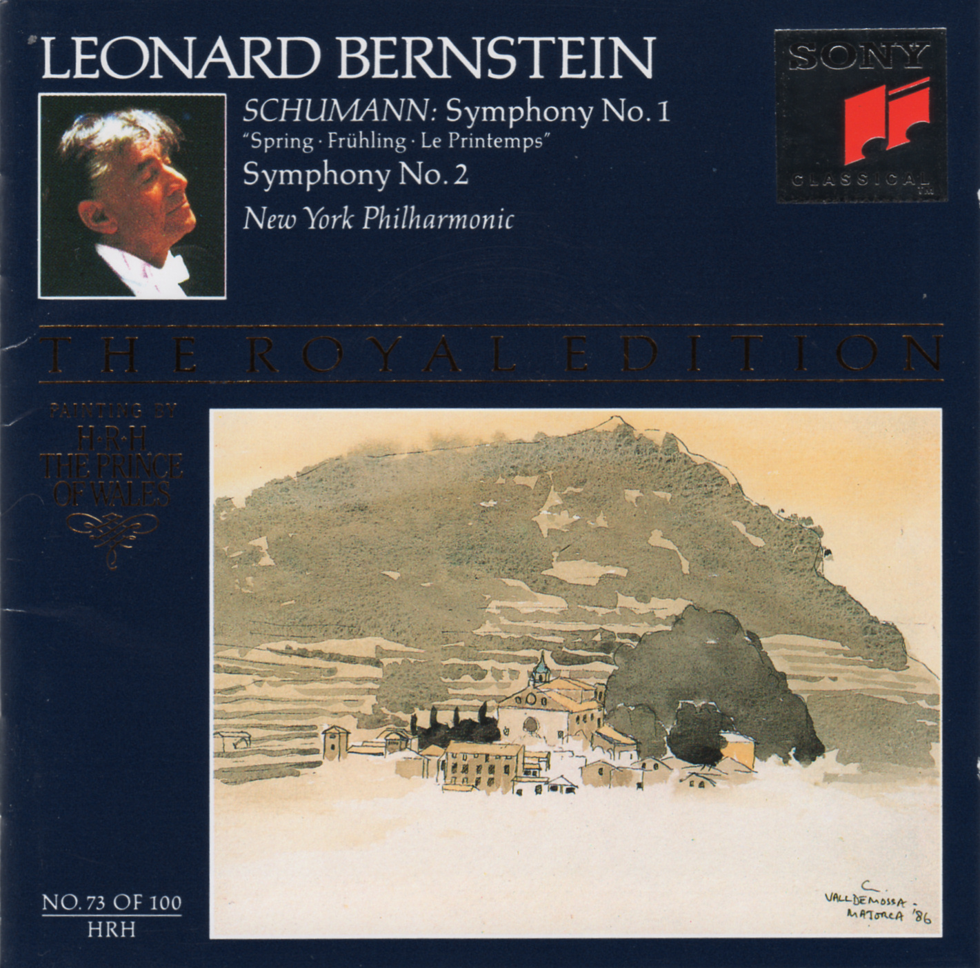 Bernstein Royal Ed - Schumann Symphonies 1 and 2