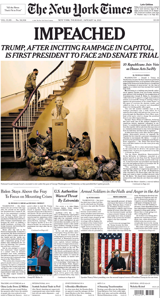 The New York Times - No. 58,938 [14 Jan 2021]
