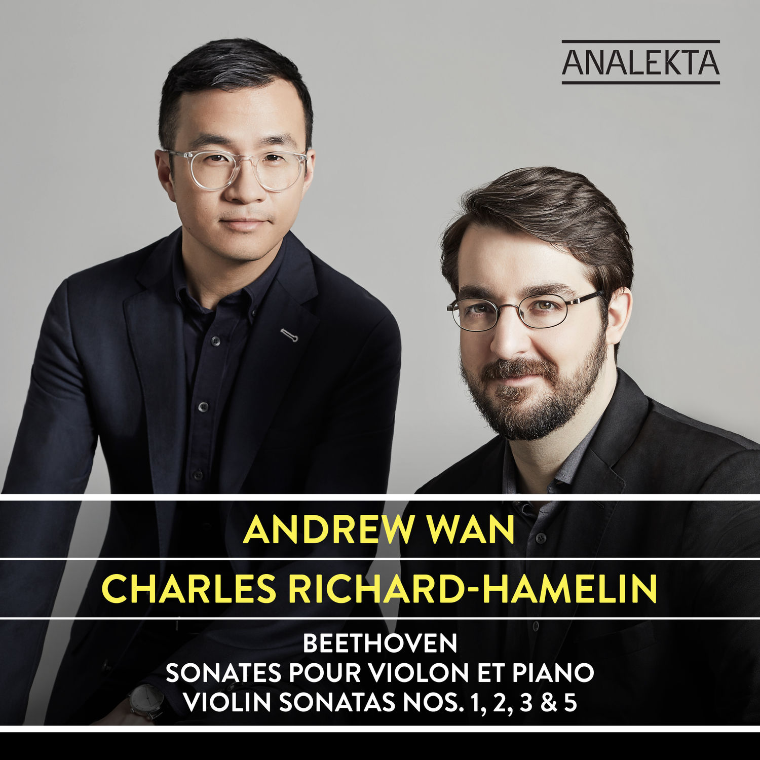 Andrew Wan - Beethoven Violin Sonatas Nos. 1 2 3 5 - 24-192