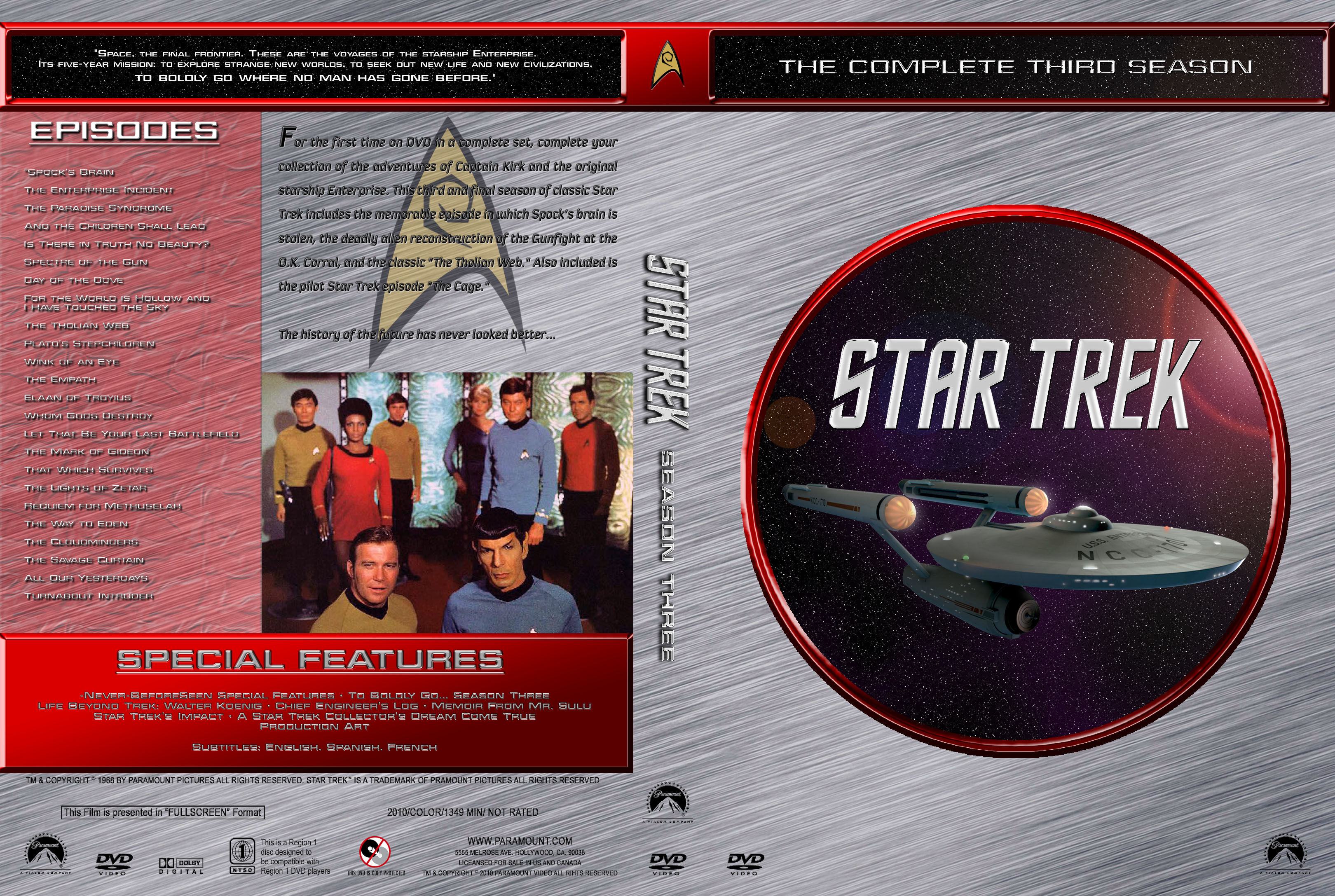 Star Trek - The Original Series 3 DvD 3