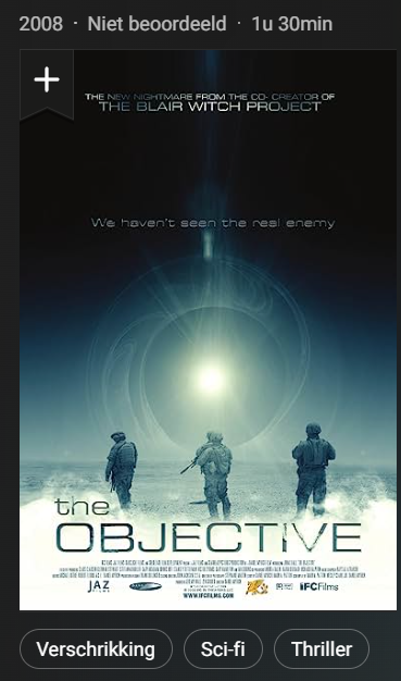 The Objective 2008 720p BluRay NLSubs