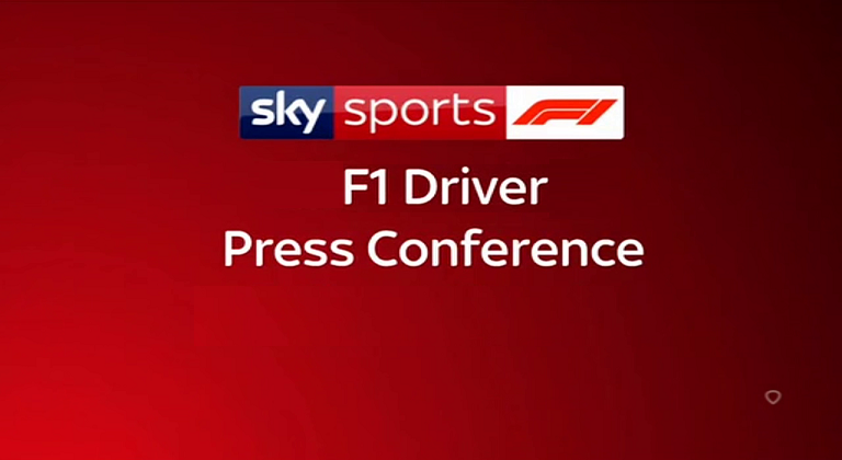 Sky Sports Formule 1 - 2022 Race 15 - Nederland - Drivers Press Conference - 1080p